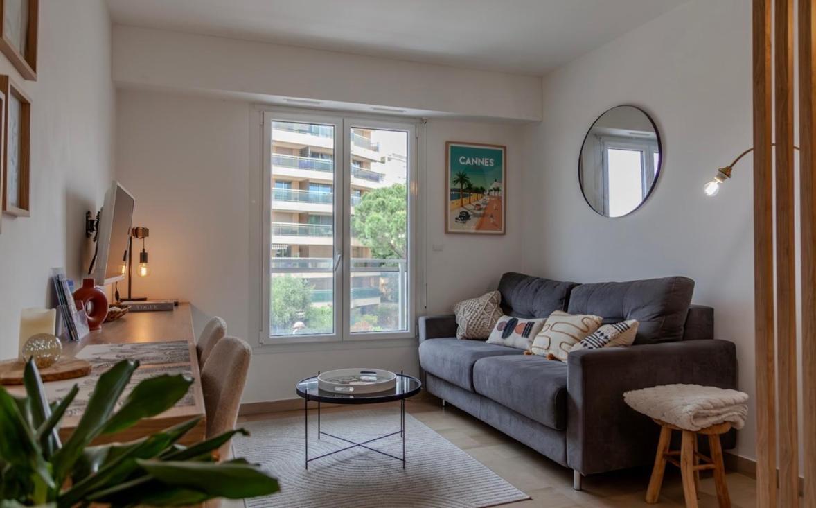 Studio Lumineux A 2 Mn A Pied De La Plage Cannes Zewnętrze zdjęcie